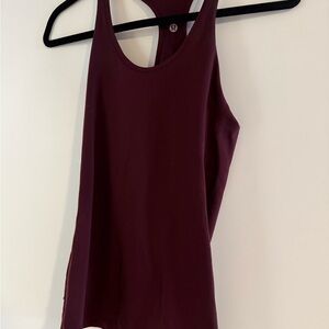 lululemon athletica Deep Burgundy Tank Top